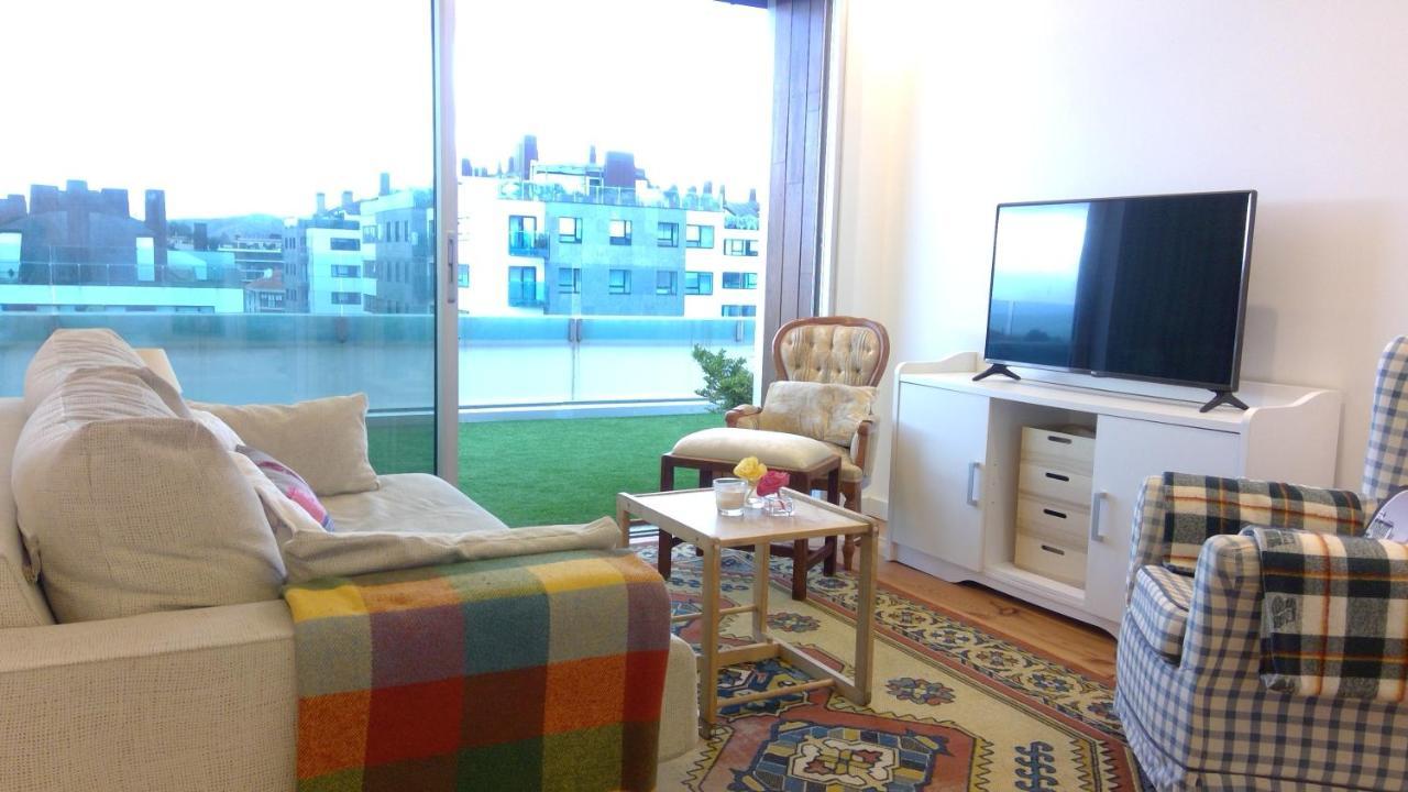 Preciosa Habitacionsuite En Atico Con Terraza II 산티아고데콤포스텔라 외부 사진